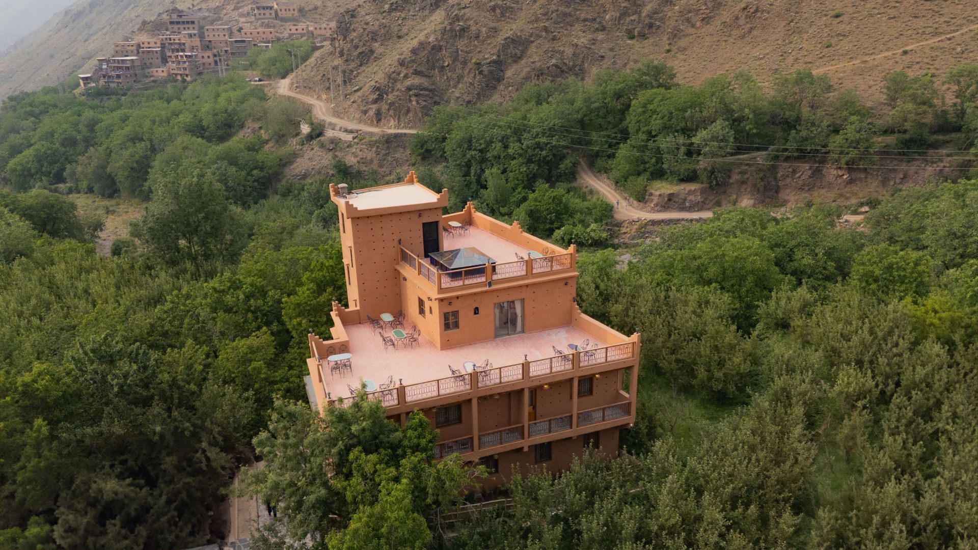 Riad Berber Towers exterior — Imlil